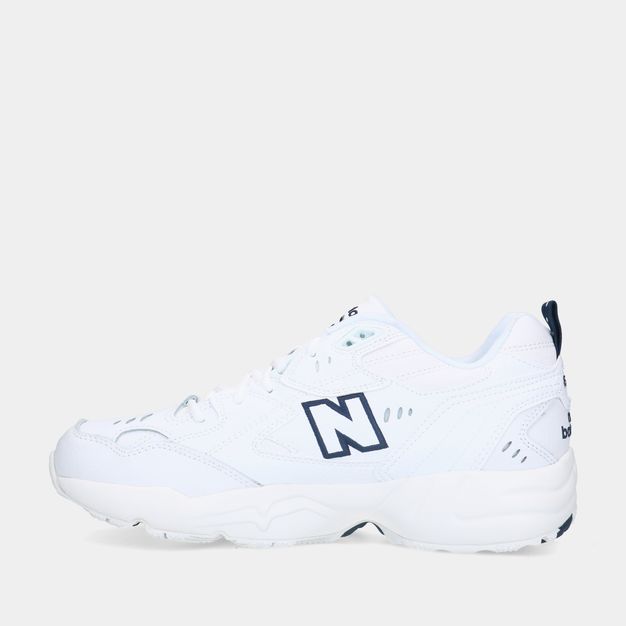 New Balance 608 White/Navy heren sneakers