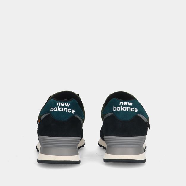 New Balance 574 Black/ Green heren sneakers