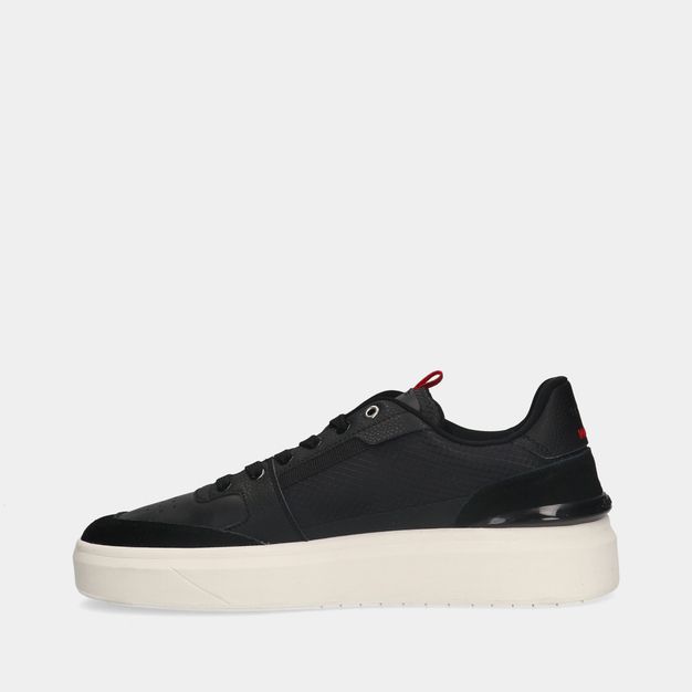 Cruyff Endorsed Tennis 953 Black/ Red heren sneakers