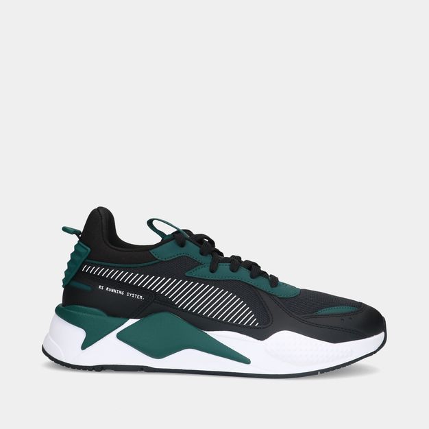 Puma RS-X Geek Black/ Malachite heren sneakers