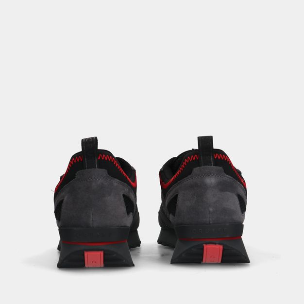 Cruyff Altius Black/Red heren sneakers