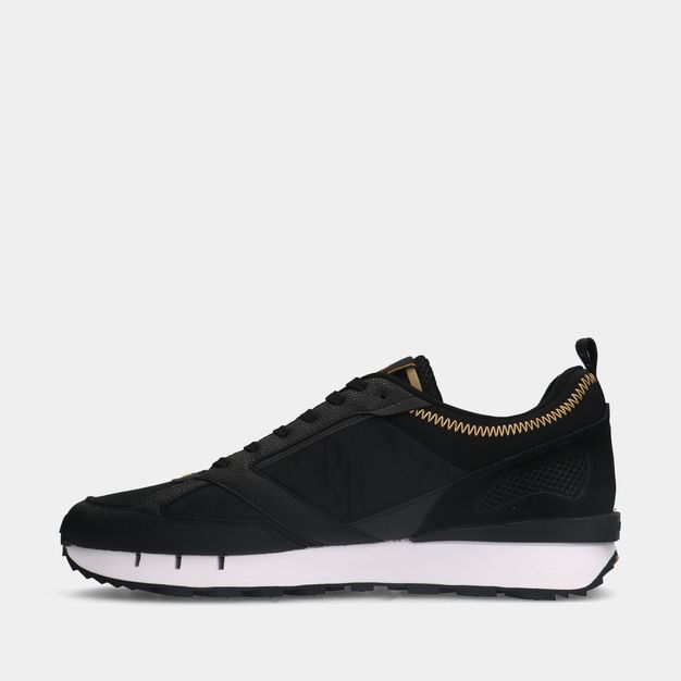 Cruyff altius black/gold heren sneakers