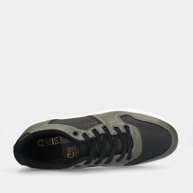 Cruyff Indoor Royal 559 Olive/Black heren sneakers