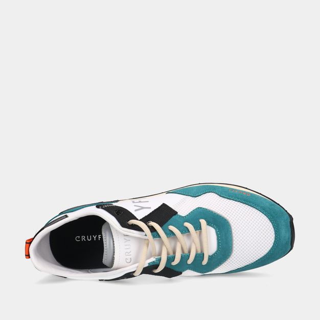 Cruyff Superbia 155 White/Harbour Blue heren sneakers