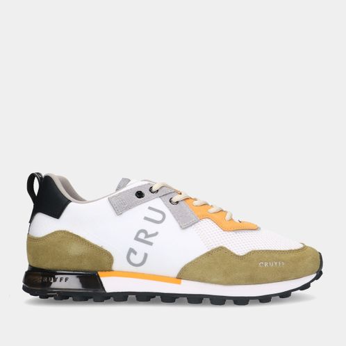 Cruyff Superbia 154 White/Lawn Green heren sneakers