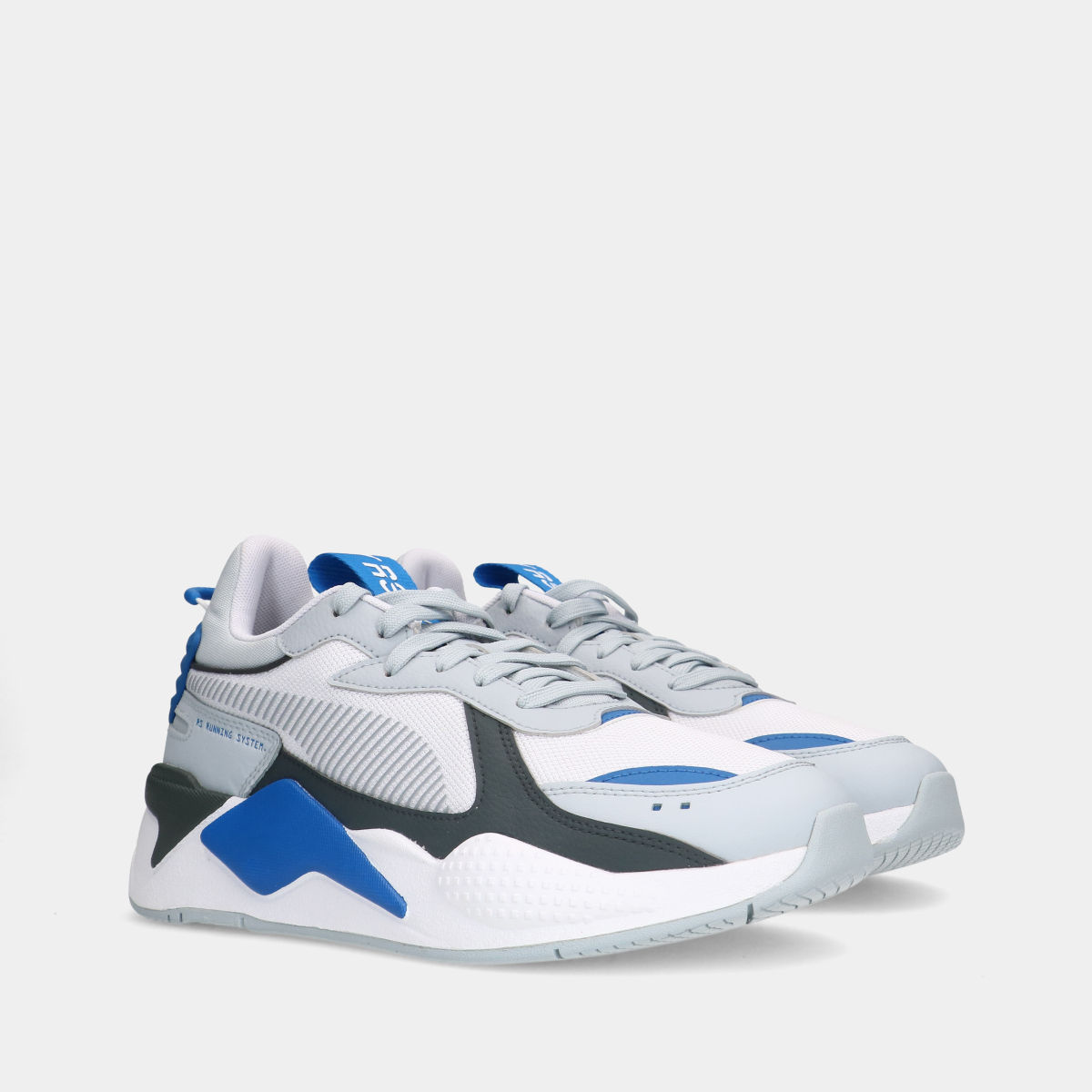 Puma rsx hot sale white grey