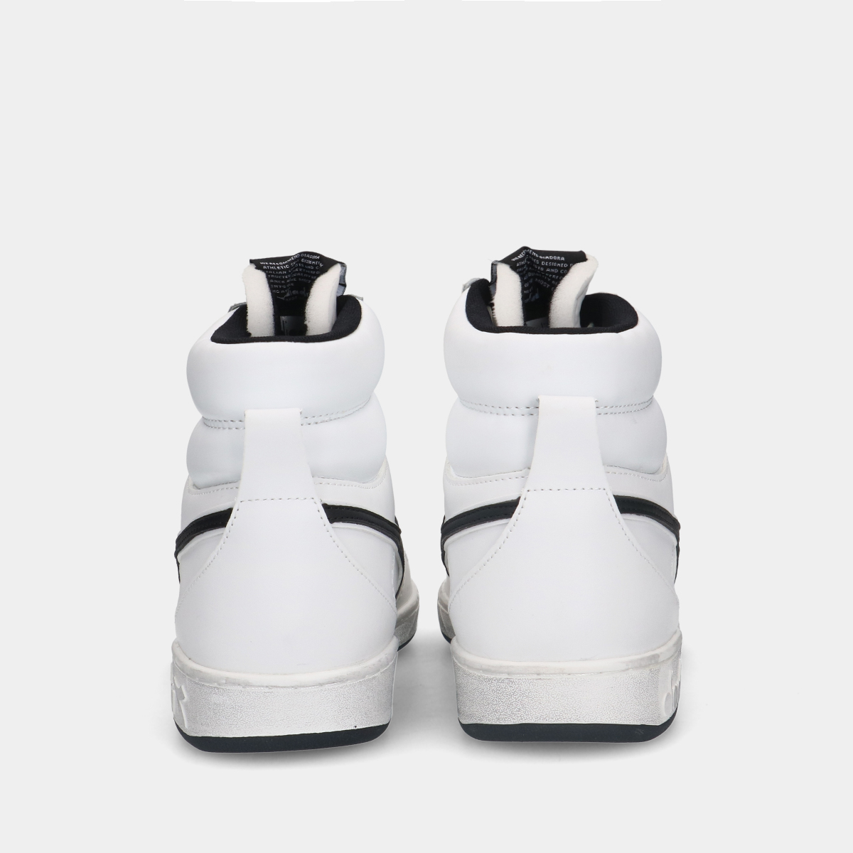 Diadora Magic Basket Mid Icona White/Black heren sneakers | Hoge