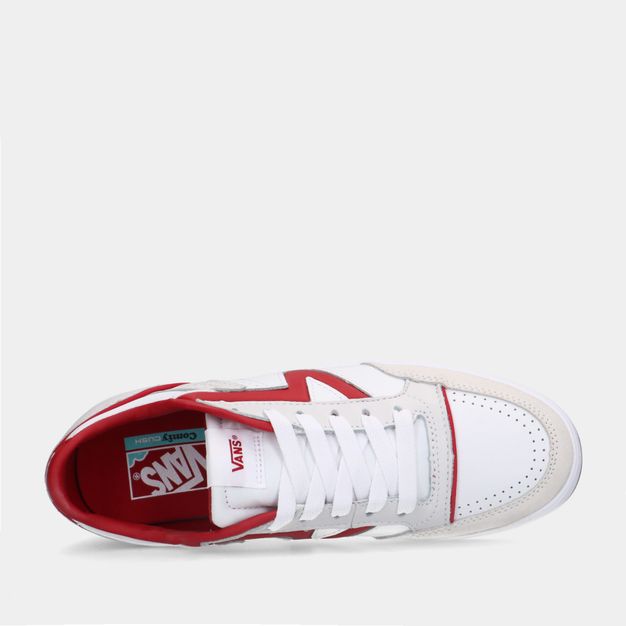 Vans Lowland CC Jmp R Court White/Red heren sneakers