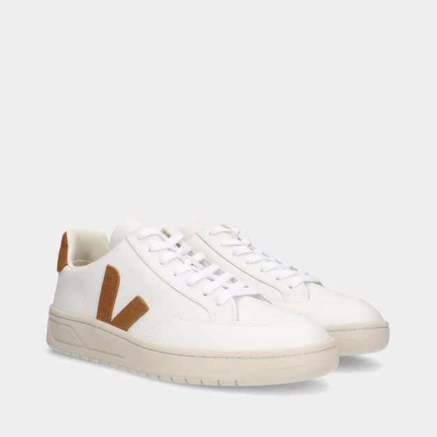 Veja V12 Leather White heren sneakers