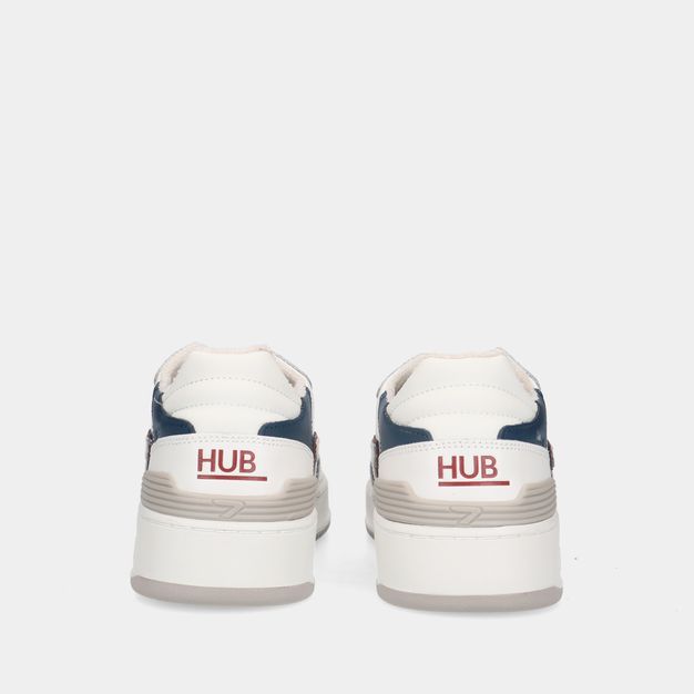HUB Smash L31 Off White heren sneakers