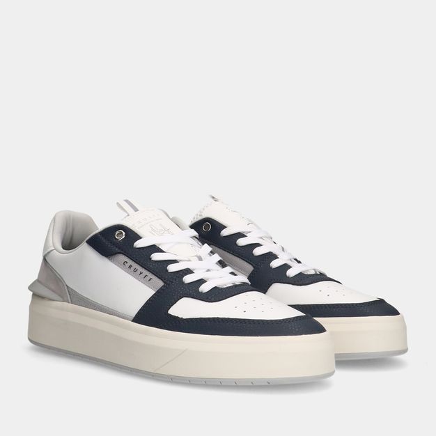 Cruyff endorsed Tennis white/black heren sneakers