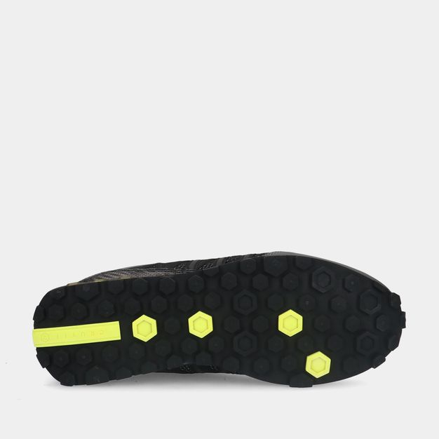 Cruyff Fearia Hex Black/Grey/Fluo Yellow heren sneakers