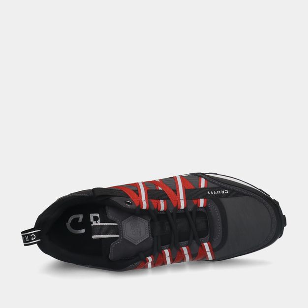Cruyff Fearia Hex 973 Grey/ Red heren sneakers