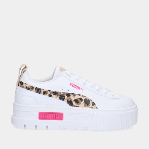 Puma Mayze Animal White/Pink dames sneakers