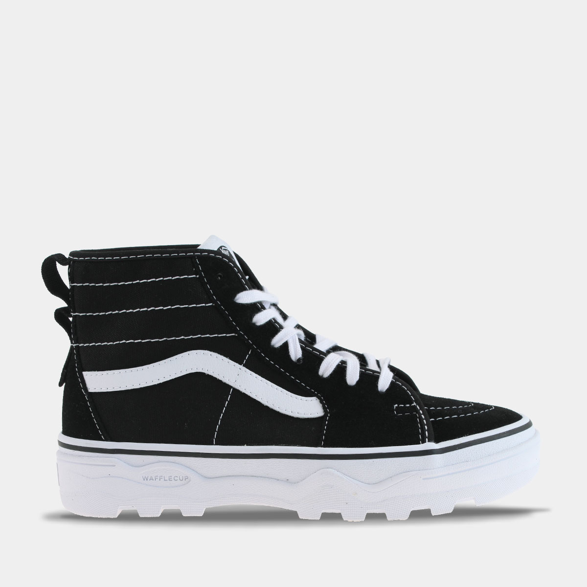 Vans sk8 2024 hi zwart wit