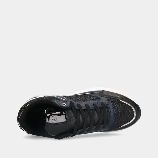 Cruyff Diamond 955 Black/Navy dames sneakers