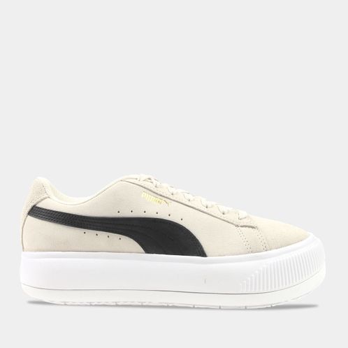 Puma Suede Mayu Crème/Zwart Dames