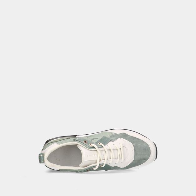 Cruyff Superbia 500 Off White/Salvia dames sneakers