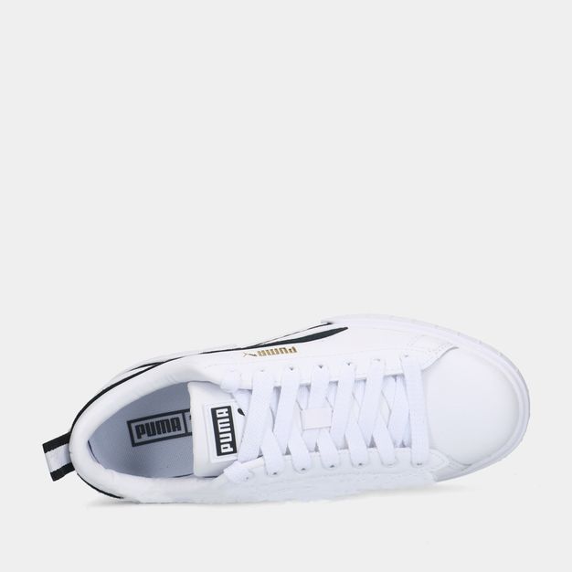 Puma Mayze Lth White/Black dames sneakers
