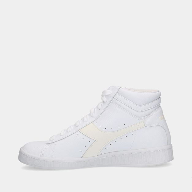 Diadora Game L High 2030 Pristine White dames sneakers