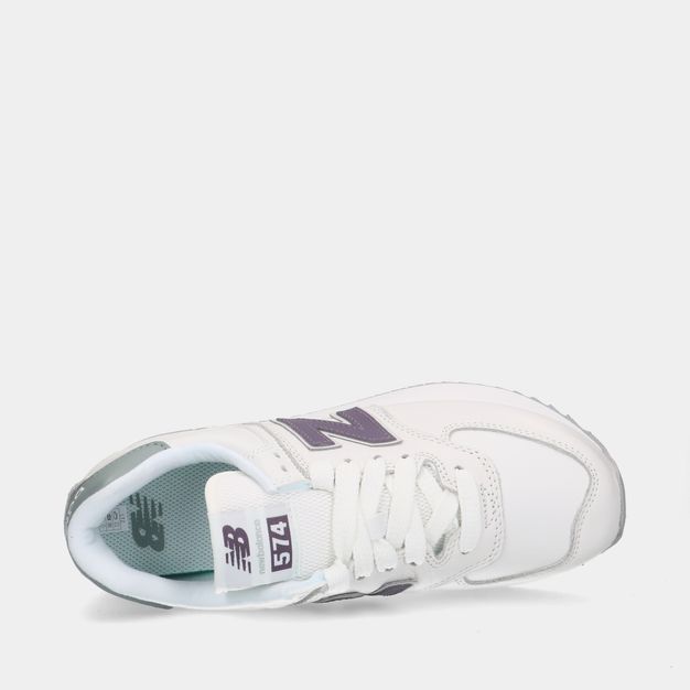 New Balance 574+ White/Pink Moon dames sneakers