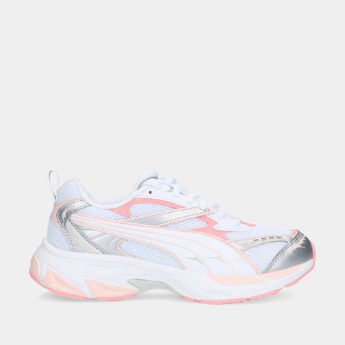 Puma Morphic White/ Pink dames sneakers