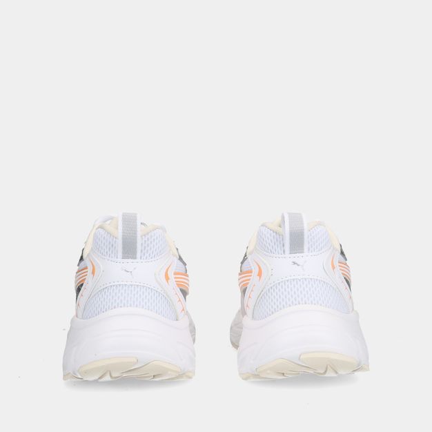 Puma Morphic White/Orange Peach dames sneakers