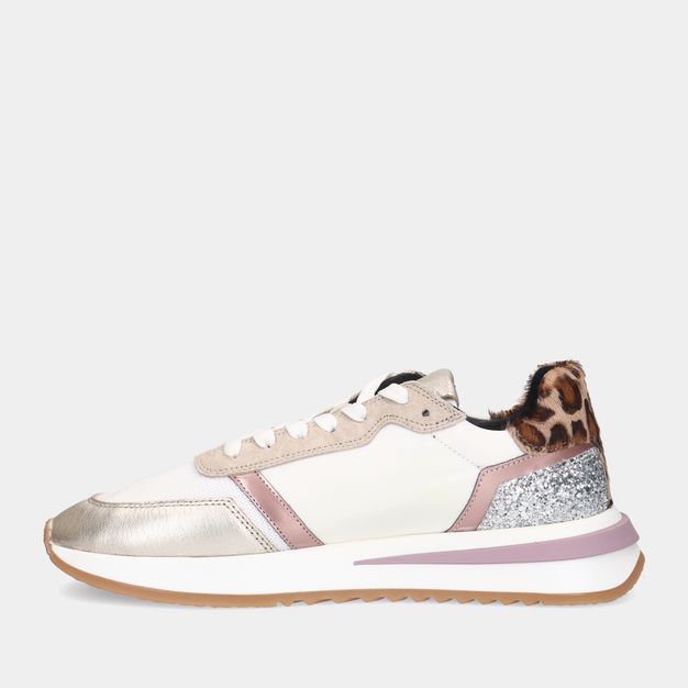 Philippe Model Tropez 2.1 White/Pink dames sneakers