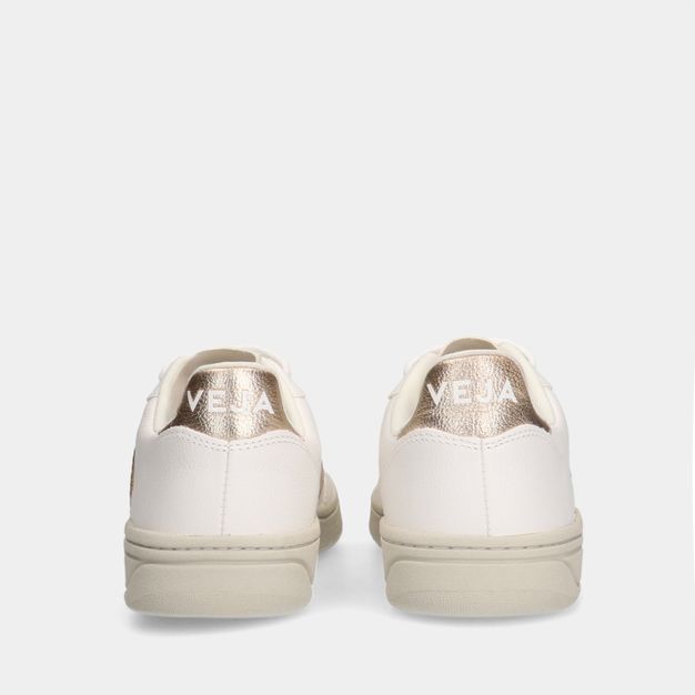 Veja V-10 Chromefree Leather White dames sneakers