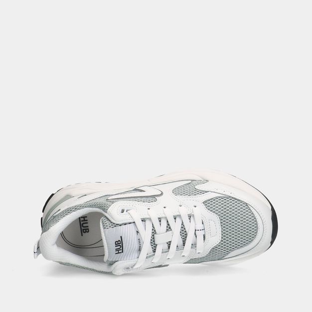 Hub Grid-w L27 white dames sneakers