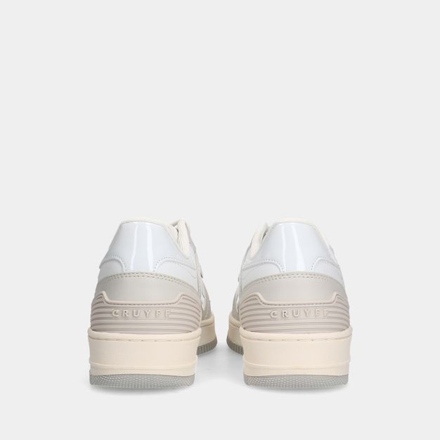 Cruyff campo low lux beige/white dames sneakers