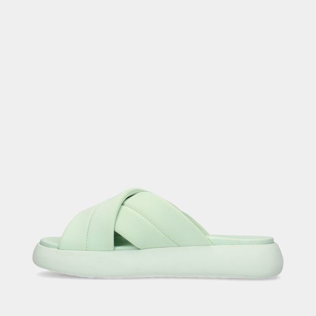 TOMS Alpargata Mallow Crossover Green dames slippers