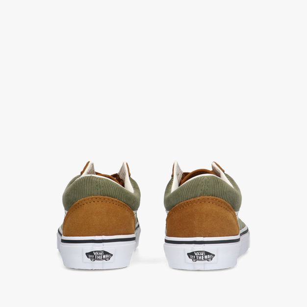 Vans Old Skool Green/ Brown dames sneakers