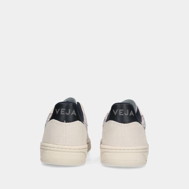 Veja V-10 Flannel Snow/ Black sneakers