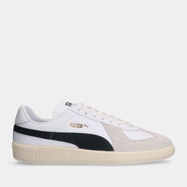 Puma army trainer white sneakers
