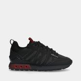 Cruyff fearia black/red kinder sneakers