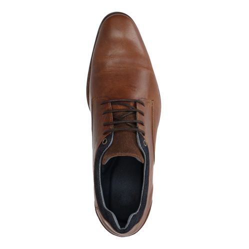 Chaussures à lacets en cuir - marron