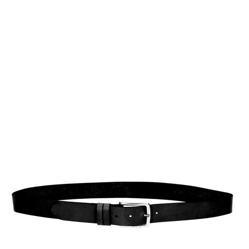 Zwarte leren riem