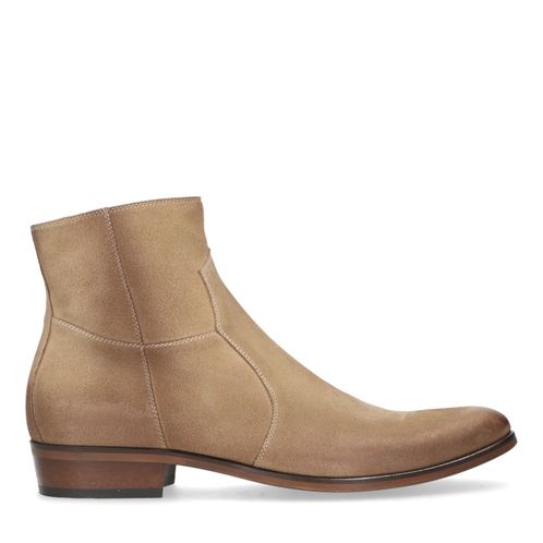 Santiags en daim - beige