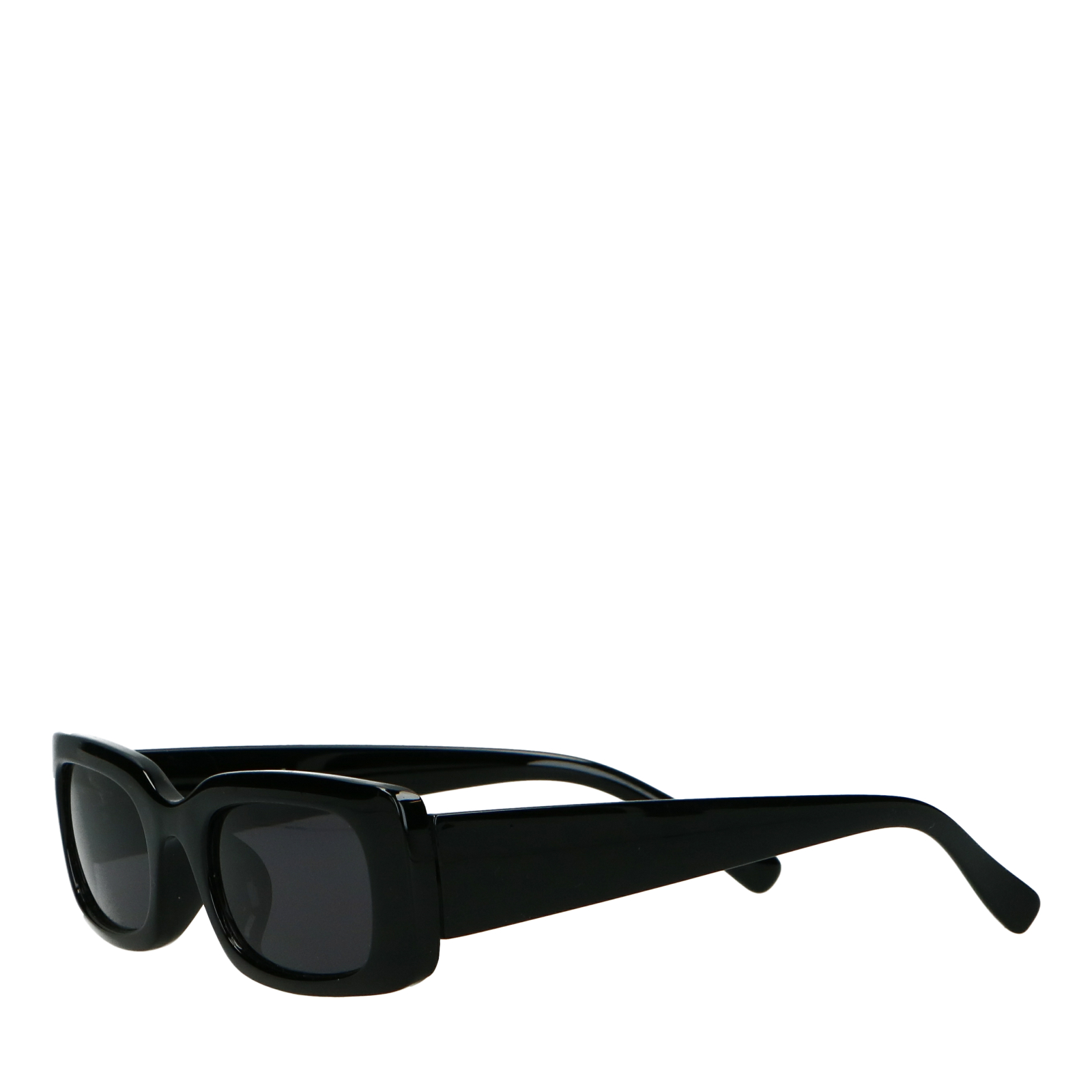 Schwarze Sonnenbrille von vorne – Vektor und freigestellt Stock