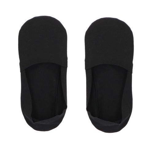 Socquettes invisibles 2 paires - noir