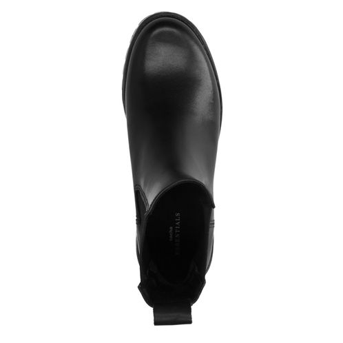 Zwarte lage chelsea boots