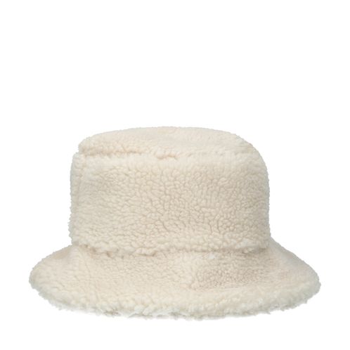 Off white teddy bucket hat