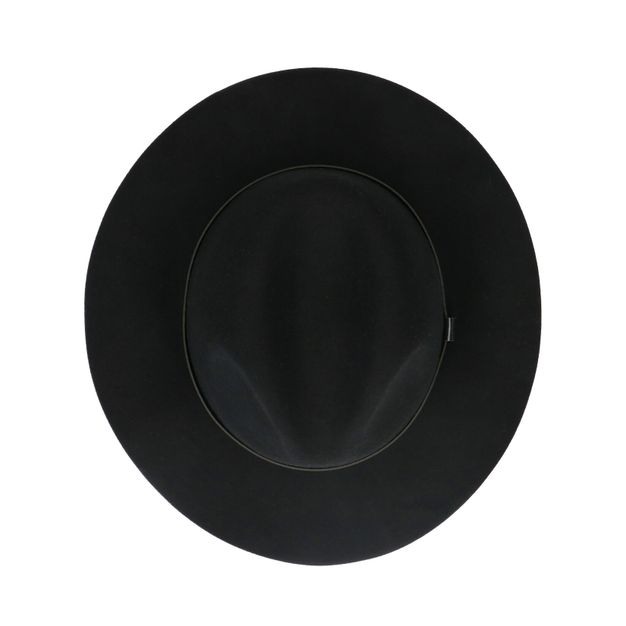 Zwarte wollen hoed
