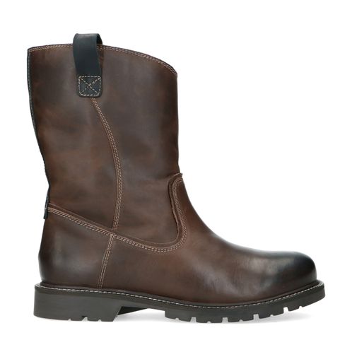 Braune Lederboots
