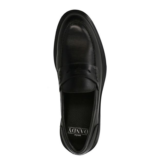Zwarte loafers met details
