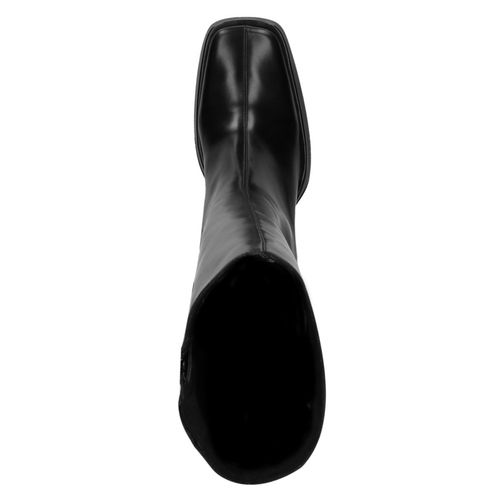 Jeffrey Campbell schwarze Absatz-Stiefel mit hohem Schaft