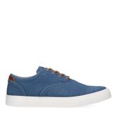 Blaue Canvas-Sneaker