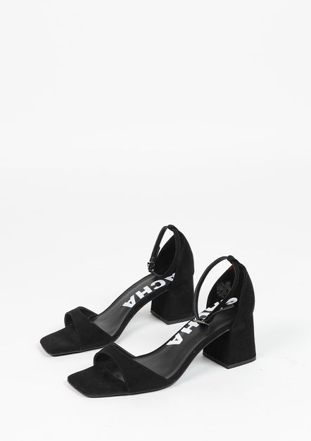 Sandales à talon - noir