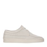 Off white suède sneakers
